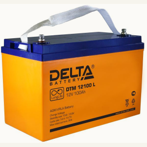 Аккумулятор Delta DTM 12100 L ― Для дома и дачи