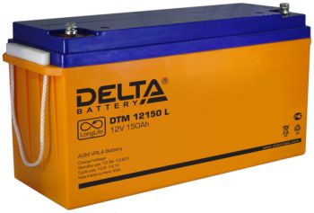 Аккумулятор Delta DTM 12150 L ― Для дома и дачи